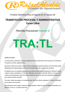 Tramite Ex B